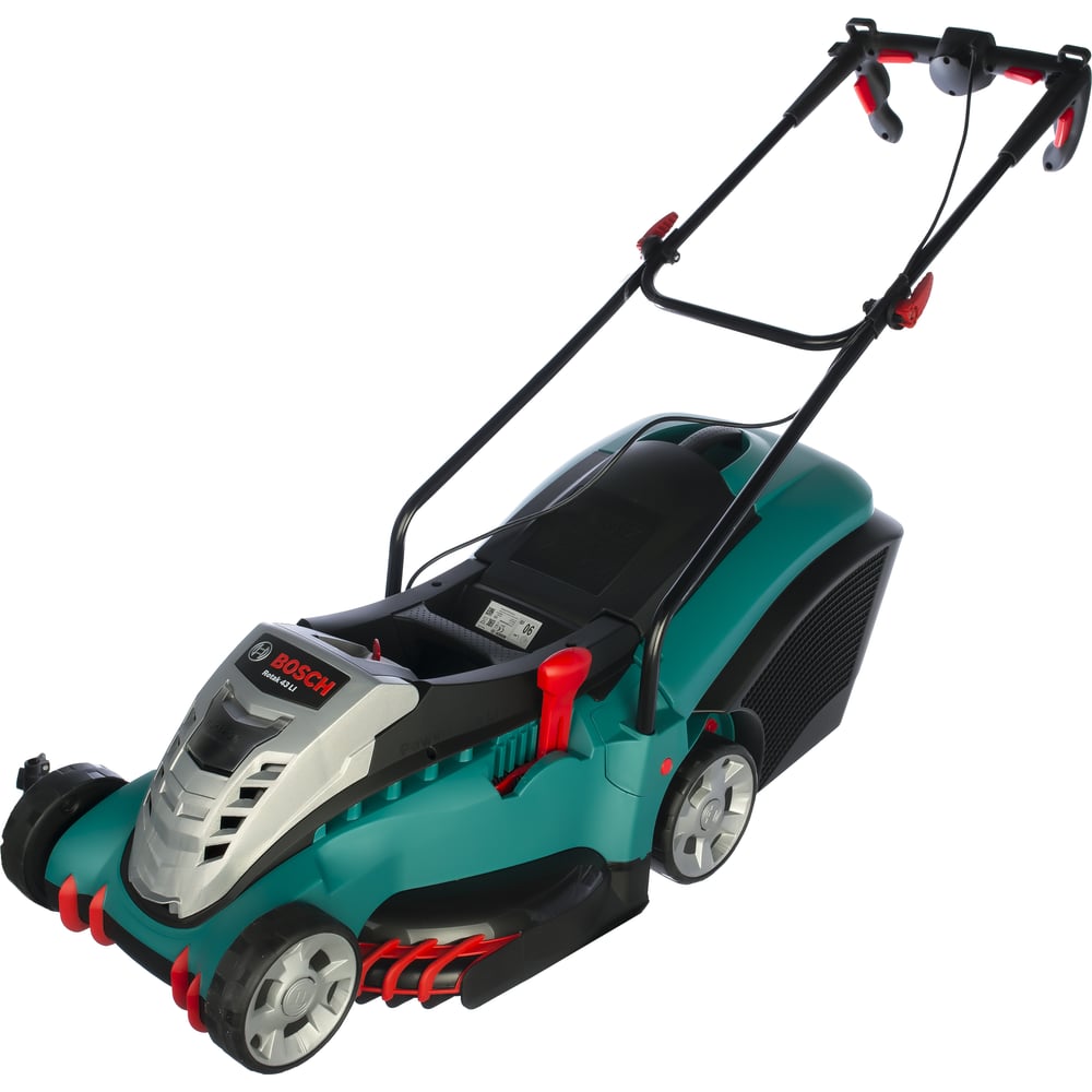 Аккумуляторная газонокосилка Bosch ROTAK 43 LI 0.600.8A4.507 - выгодная ...