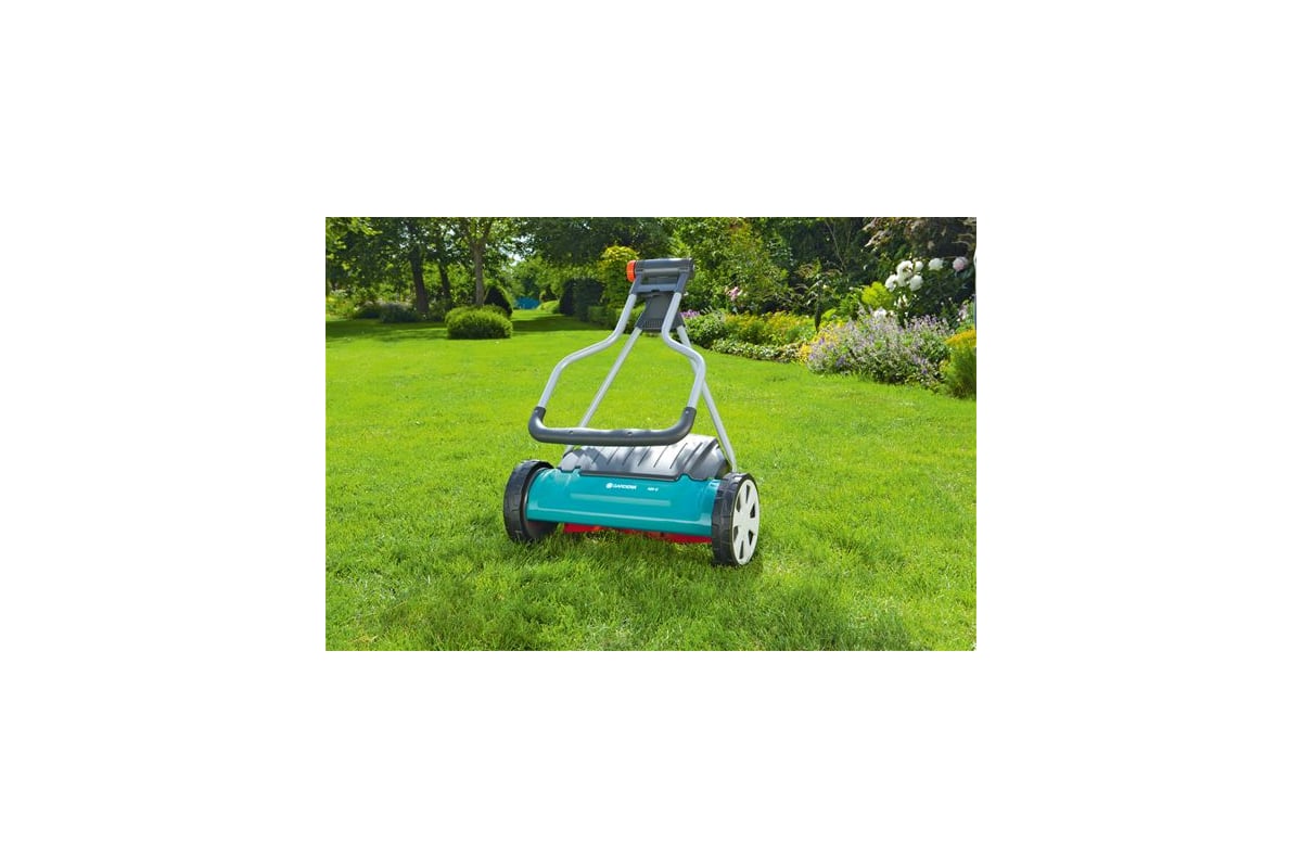 Механическая барабанная газонокосилка Gardena 400C 0402220.000.00