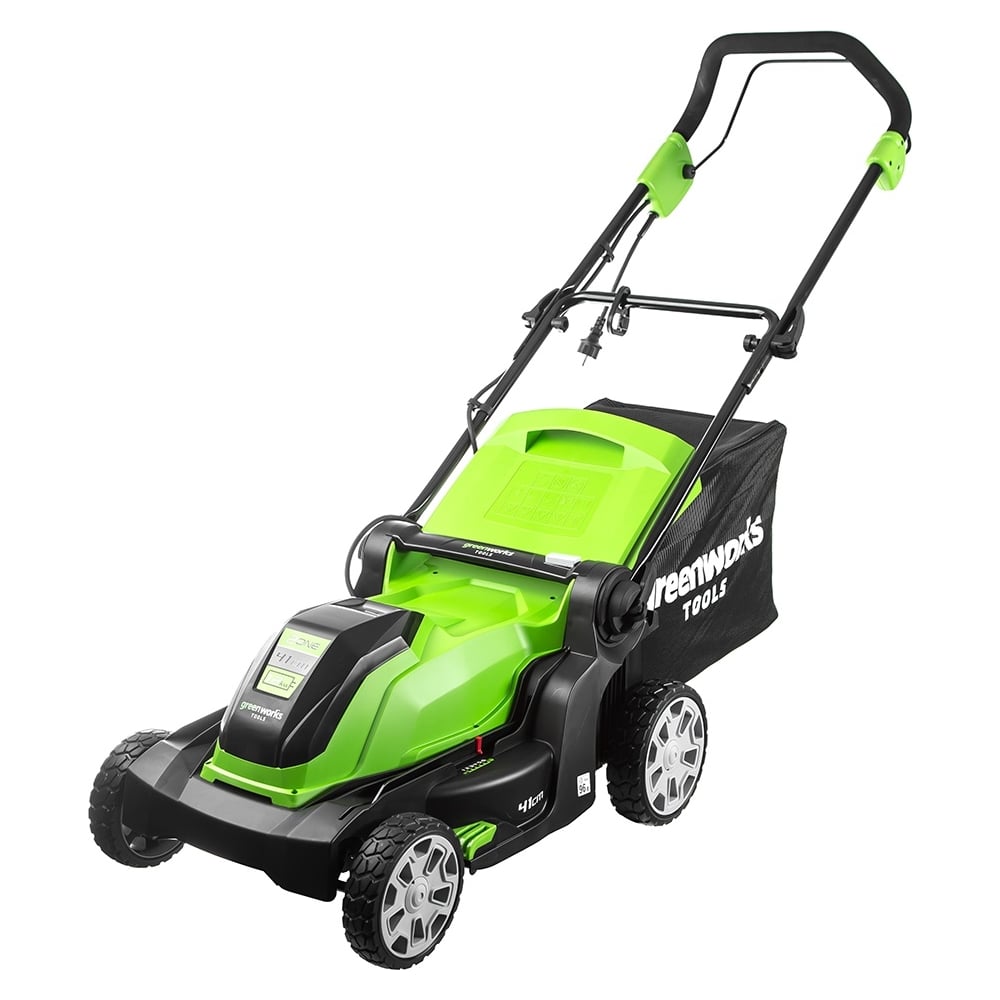 Greenworks glm1241 двигатель