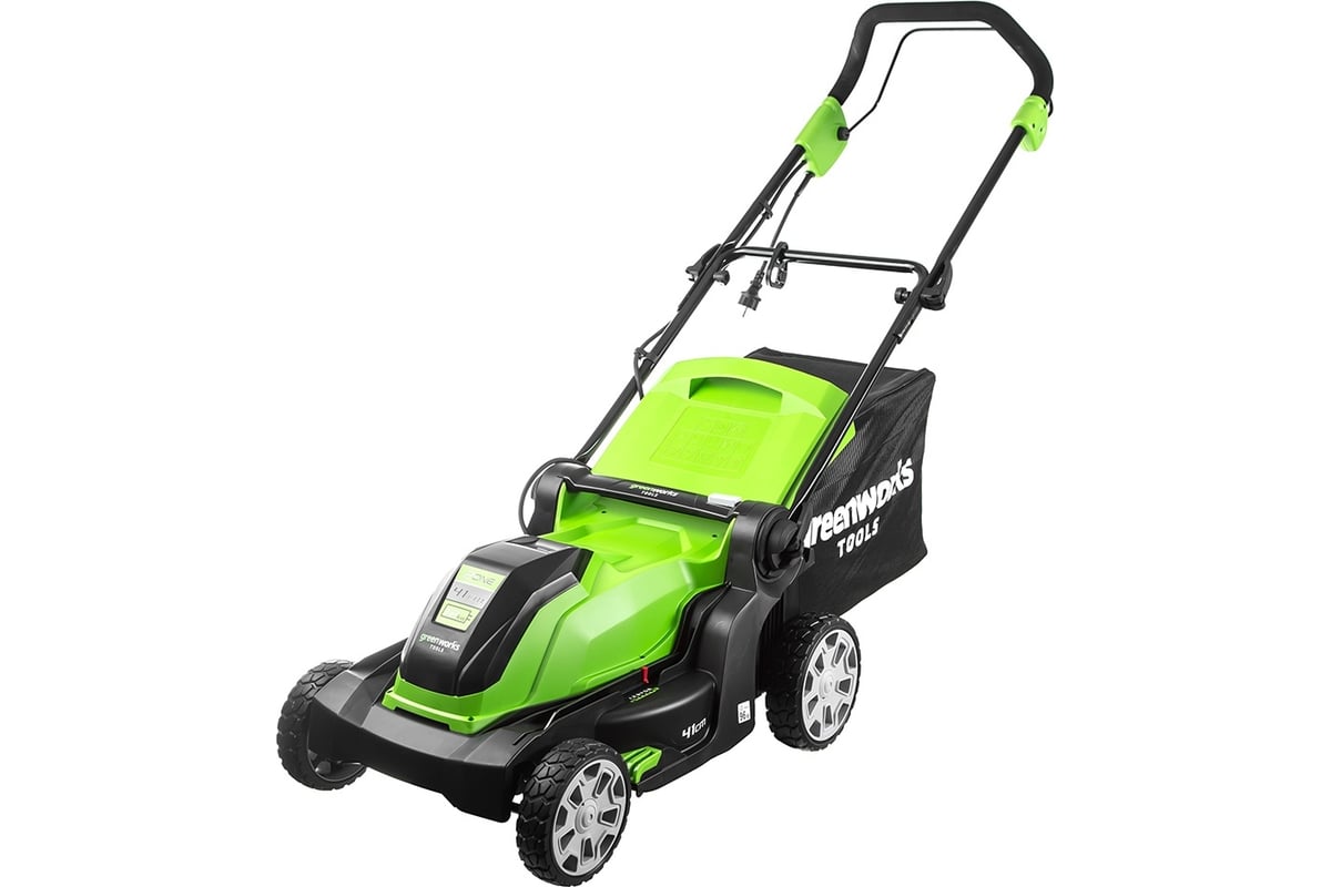 Greenworks glm1241 двигатель