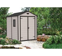 Хозяйственный блок Keter Manor Pent 6х8 DD бежевый 255140
