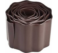 Бордюрная лента DAPKO 9мx15см коричневая Д020-15 ТМ 4100002457