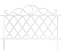 Садовый забор ВПМ белый, 7 шт 6191333