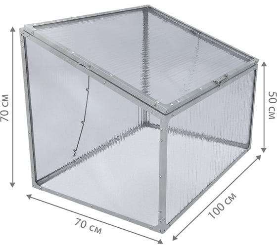 Парник из поликарбоната Delta-Park GH-S 3004005