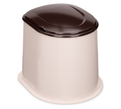 Дачный туалет ЗПИ Альтернатива бежевый М6373