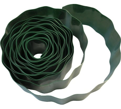 Бордюрная лента Протэкт 9 м, хаки ГОФРА Б-10/9 х