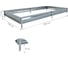 Готовая грядка 1x2 метра Delta-Park GS100-2Zn 3001039 2