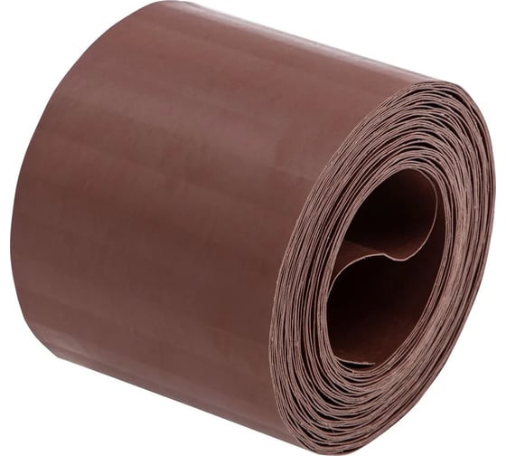 Бордюрная лента PALISAD 10x900 см, полипропиленовая, коричневая 644837