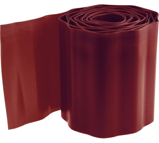 Бордюрная лента PALISAD 15x900 см, полипропиленовая, коричневая 644847