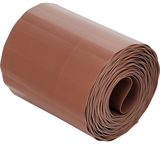 Бордюрная лента PALISAD 15x900 см, полипропиленовая, коричневая 644847