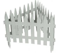 Декоративный забор PALISAD 36x300 см, белый 6500477