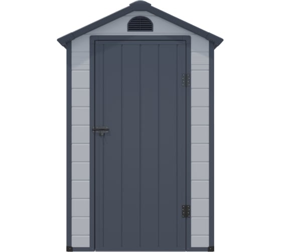Сарай Wotex Storage-01-2, серый, 134х104х204 см 1341042