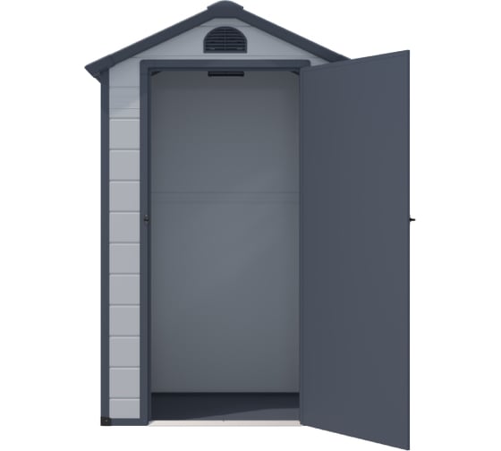 Сарай Wotex Storage-01-2, серый, 134х104х204 см 1341042