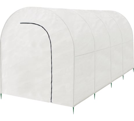 Металлическая теплица с укрытием Комплект-Агро Эконом 4x2х2м KA7096