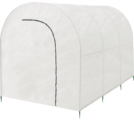 Металлическая теплица с укрытием Комплект-Агро Эконом 3x2х2м KA7089