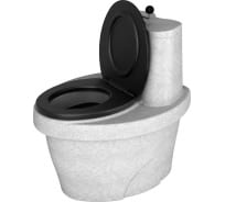 Торфяной туалет Rostok белый гранит 206.1000.004.0