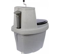 Торфяной туалет Rostok белый гранит 206.1000.004.0