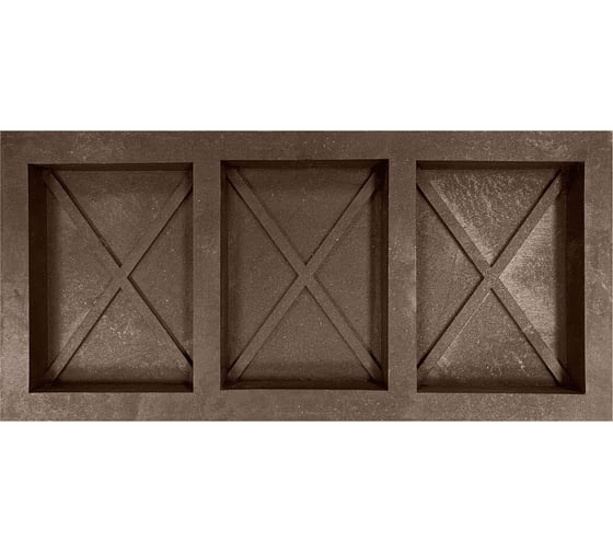 Бордюр Технология КОМПОЗИТ 500x240x50 мм, коричневый 00-00007620