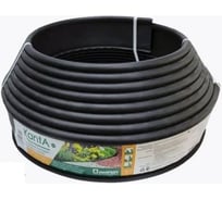 Садовый бордюр Standartpark канта плюс, черный, длина 10 м, высота 11 см, диаметр трубки 2,1 см 82595-Ч