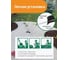Садовый бордюр Standartpark канта плюс, коричневый, длина 10 м, высота 11 см, диаметр трубки 2,1 см 82595-К 2