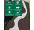 Садовый бордюр Standartpark канта плюс, коричневый, длина 10 м, высота 11 см, диаметр трубки 2,1 см 82595-К 6