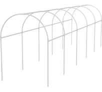Пластиковый каркас парника PALISAD 3x1.1x1.2 м, дуга d20 мм, белый 63901
