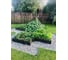 Готовый комплект грядки Еврогрядка из дпк 1200x800x155, цвет графит GEG3-155-Graphite 20