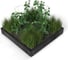 Готовый комплект грядки из дпк Еврогрядка 1000x1000x155, цвет графит GEG4-155-Graphite 6