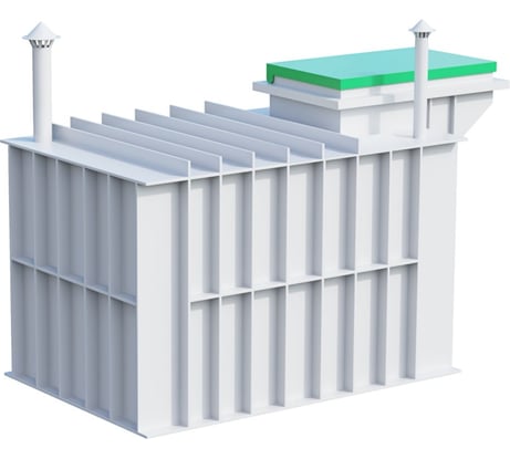 Погреб Титан Комфорт 2500х2000х2000 ко2520