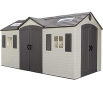 Пластиковый сарай LIFETIME 15х8 DD 60079