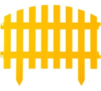 Декоративный забор Grinda 28x300 см, желтый 422203-Y