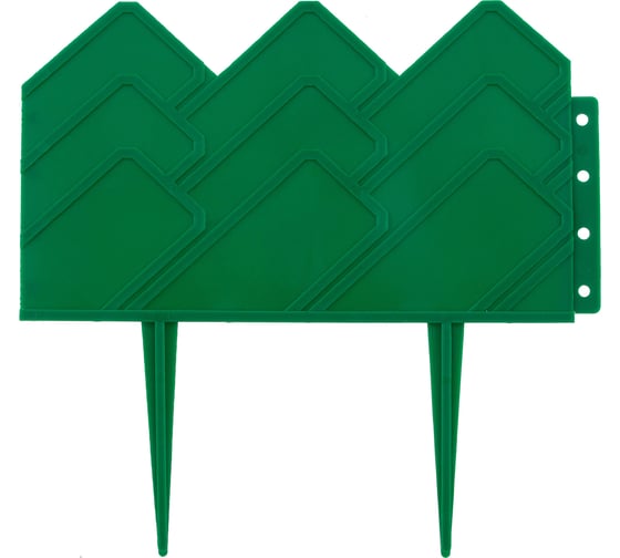 Бордюр PALISAD Готика 14x310 см зеленый 65060