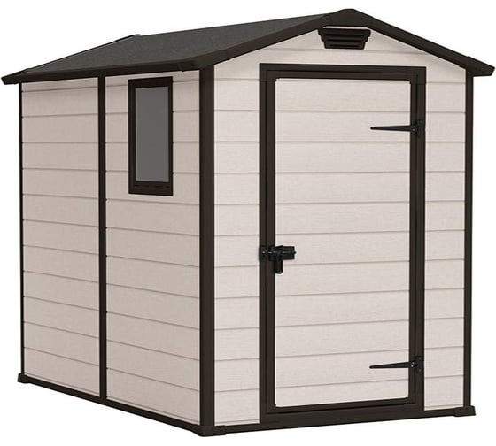 Хозяйственный блок KETER Manor 4x6, бежевый 255138 1