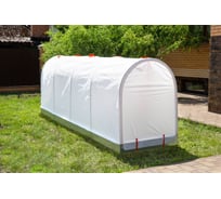 Парник ТМК прогресс-мини 1мх4мх1.3м, с оцинкованной грядкой, металлокаркас, спанбонд 344-800