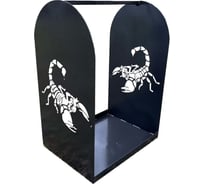 Дровница с рисунком Скорпион Резка Металла 812