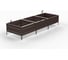 Грядка ООО Металекс KitGarden 3x1 х 0.4 м. Коричневая 114002 1