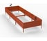 Грядка ООО Металекс KitGarden 3x1 х 0.3 м. Оранжевая 114008 3