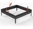 Грядка Металекс Metalex серия KitGarden 1x1 х 0.15 м, черная / 114060 1