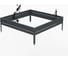 Грядка Металекс Metalex серия KitGarden 1x1 х 0.15 м. Серая / 114059 1