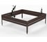 Грядка Металекс Metalex серия KitGarden 1x1 х 0.15 м. Коричневая / 114057 1