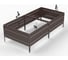 Грядка ООО Металекс KitGarden 2x1 х 0.4 м Коричневая 114022 1