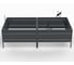 Грядка ООО Металекс KitGarden 2x1 х 0.4 м Серая 114024 4