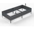 Грядка Металекс Metalex серия KitGarden 2x1 х 0.3 м. Серая / 114029 1