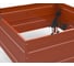 Грядка Металекс Metalex серия KitGarden 1x1 х 0.4 м. Оранжевая / 114043 3