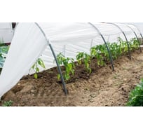 Парник ЛЕТО Агроном 4,5м, с укрывным материалом Райхенхаузер 40г/кв м, 5 дуг из ПНД 2,4м 26170