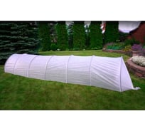 Парник ЛЕТО Дачник 6м, с укрывным материалом 42г/кв м, дуга пластик 2,5м прямой 7004
