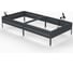 Грядка Metalex серия KitGarden 2x1 х 0.2 м. Серая 114034 4