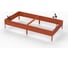 Грядка Metalex серия KitGarden 2x1 х 0.2 м. Оранжевая 114033 2