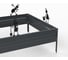 Грядка Metalex KitGarden 1x1 х 0.2 м. Серая 114054 3