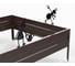 Грядка Metalex KitGarden 1x1 х 0.2 м. Коричневая 114052 2